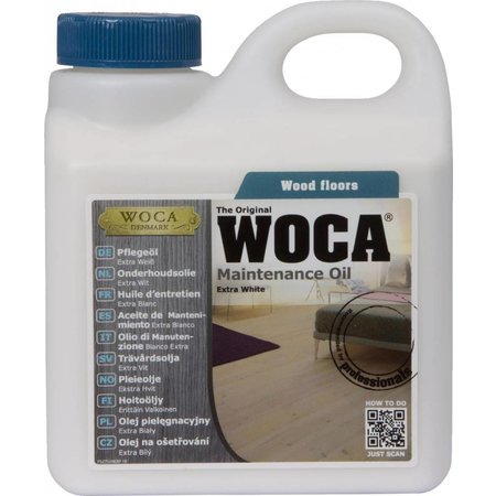 Woca Aceite de mantenimiento Extra Blanco