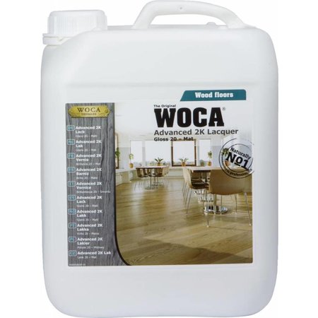 Woca Advanced 2K Lacquer 20 Matt (5 Liters)