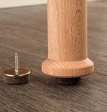 Tisa-Line Capuchon en feutre (glisseur en feutre) avec vis