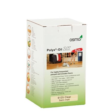 Osmo Hardwax 2K Pure 6125