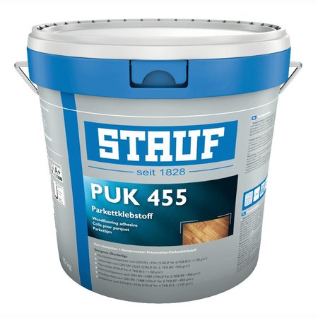 Stauf PUK 455 1K PU parquet / madera Pegamento ligero 15 kg