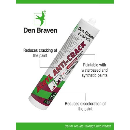 Zwaluw Acrylic Anti Crack (mastic acrylique anti-déchirure)