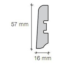 Flat profile MDF plinth [Film]