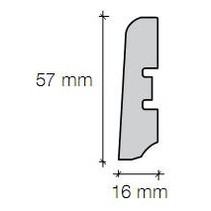 Profil plat MDF socle [Film]