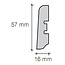 Sfeerplinten MDF Vlakke profielplint [Folie]