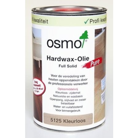 Osmo 5125 Hardwaxolie Pure Naturel ACTIE