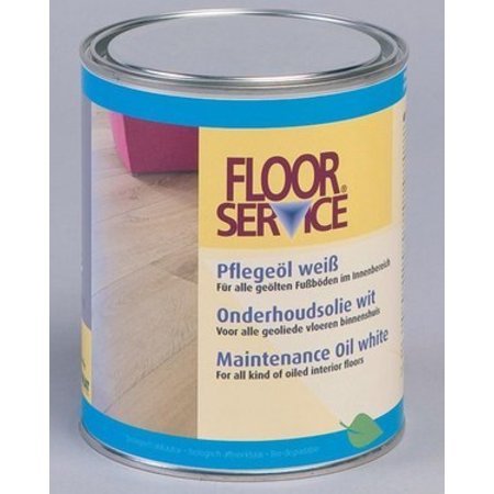 Floorservice Couleur Entretien huile BLANC 1 Ltr