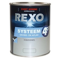 Rexo 4Q Systeem Grond/Aflak WIT (klik hier voor de inhoud)