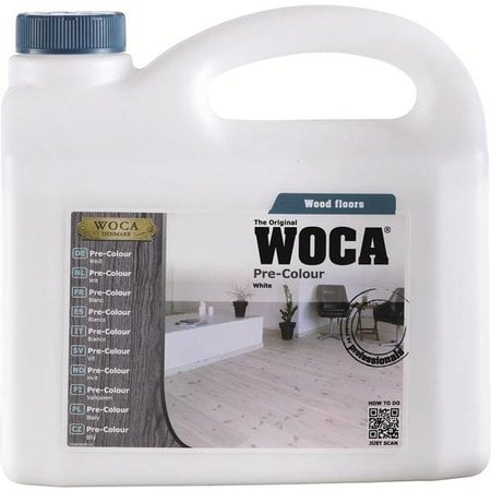 Woca Pre Colour (Impregneerbeits) WIT 2,5 Ltr