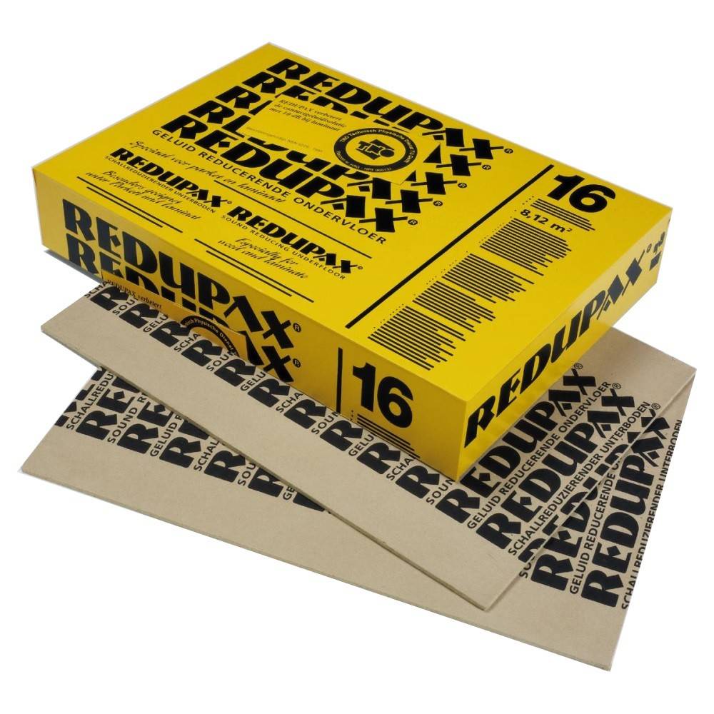 Bemiddelaar gemeenschap Merchandising Redupax Ondervloer 9mm +10db prijs: per pak van 8,12m2 | Parketenmeer.nl