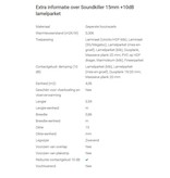 Tisa-Line Soundkiller 15mm +10db voor Lamelparket 4,06m2 per pak