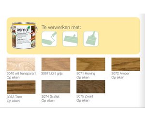 Osmo Hardwaxolie 3040 Wit | Limmie’s Vloerenservice