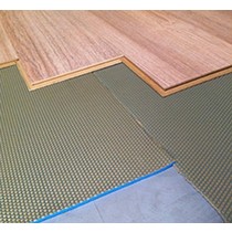 Sous-couche de plancher bleu de 2mm par rouleau de 15m2 NOUVEAU