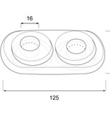 Tisa-Line Duo Rosette