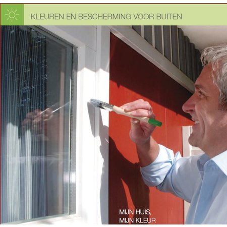 Osmo Buitenhout Houtverf dekkend 2104 WIT (Perfect product voor ramen en deuren!)