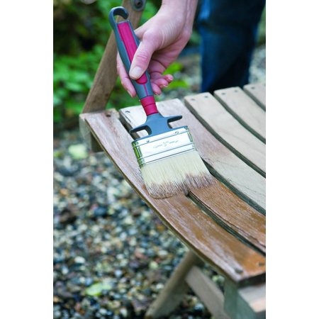 Woca Huile Extérieure ROUGE BRUN pour Terrasse, Meuble, Cabane en Rondins, etc.