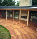 Woca Exterior Oil RED BROWN for Terrace, Furniture, Log Cabin, etc.