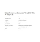 Bona Schuurschijf 8300 maat 178x22mm (kies uw korrel)