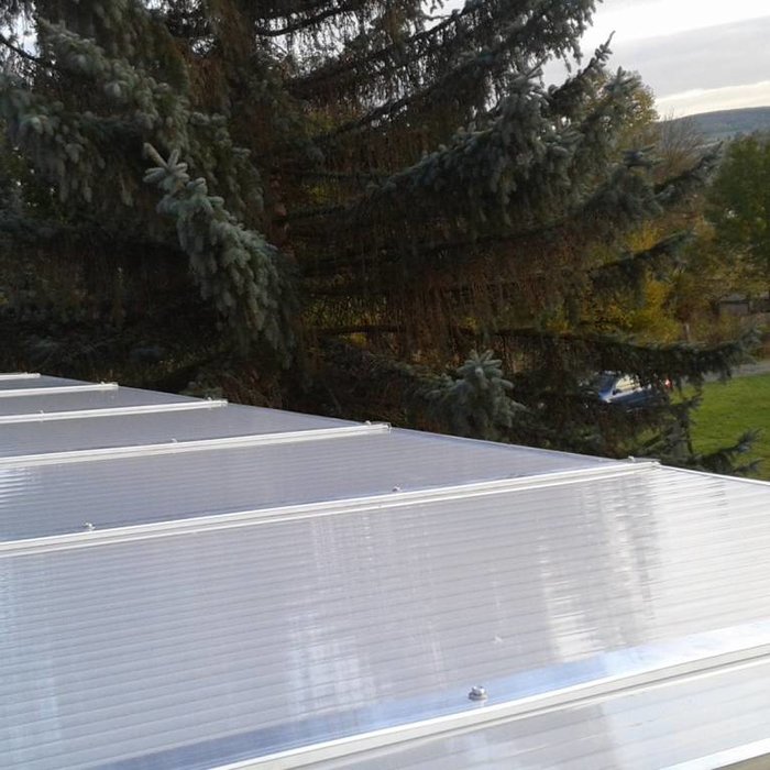 16mm Acryl Stegplatten - Sunstop-sky - HIGHLUX® Sunstop
