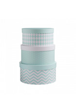 KIDS CONCEPT Mint Round Boxes