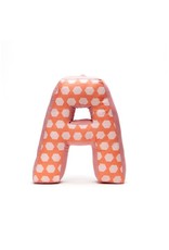KIDS CONCEPT Pink ABC Cushions