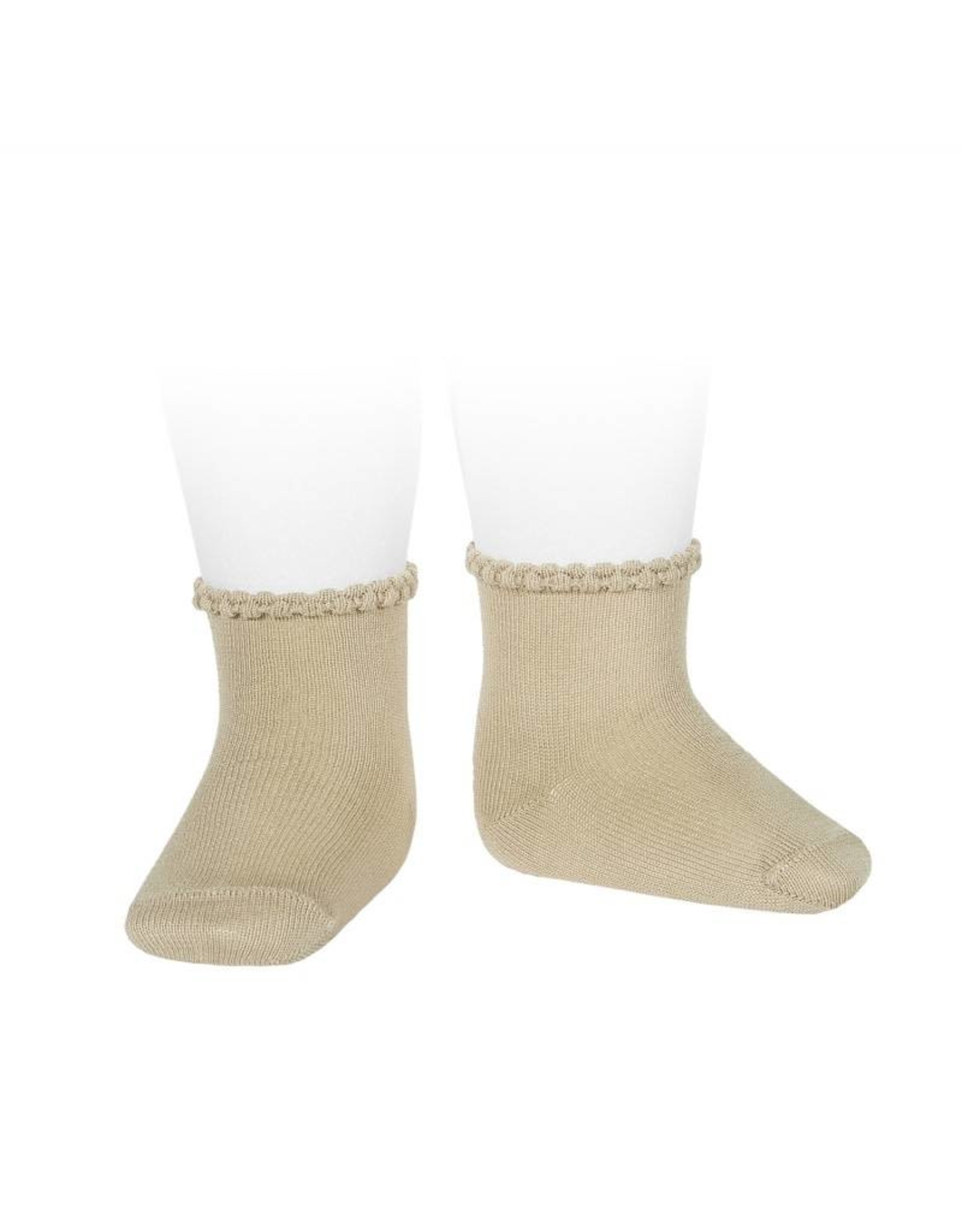 CONDOR Rope Pattern Cuff Short Socks