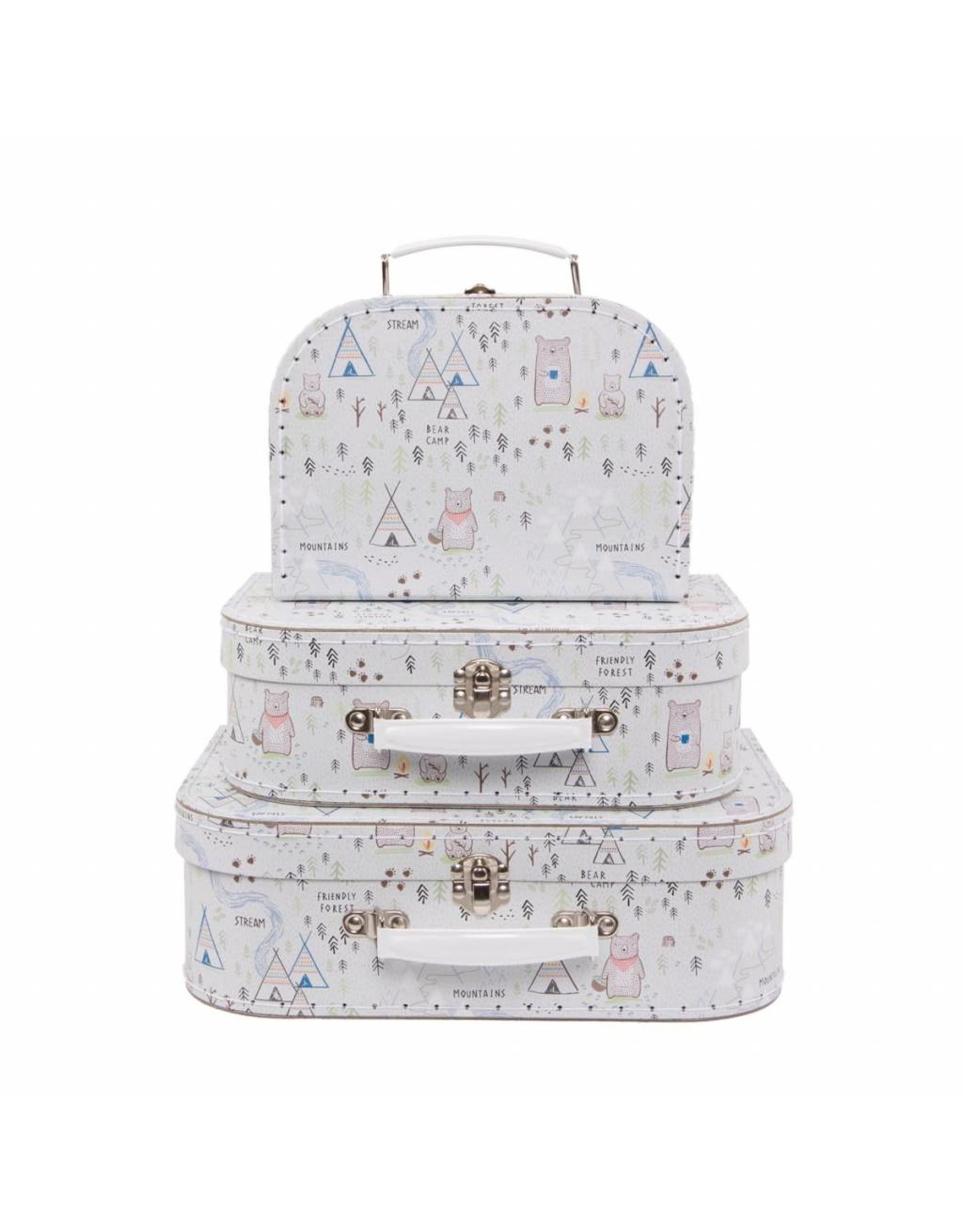 SASS & BELLE Bear Camp Suitcases