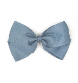 Large French Blue Hair Clip
