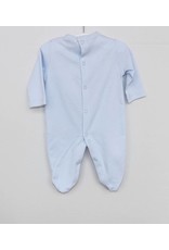 Blue Smocked Babygrow