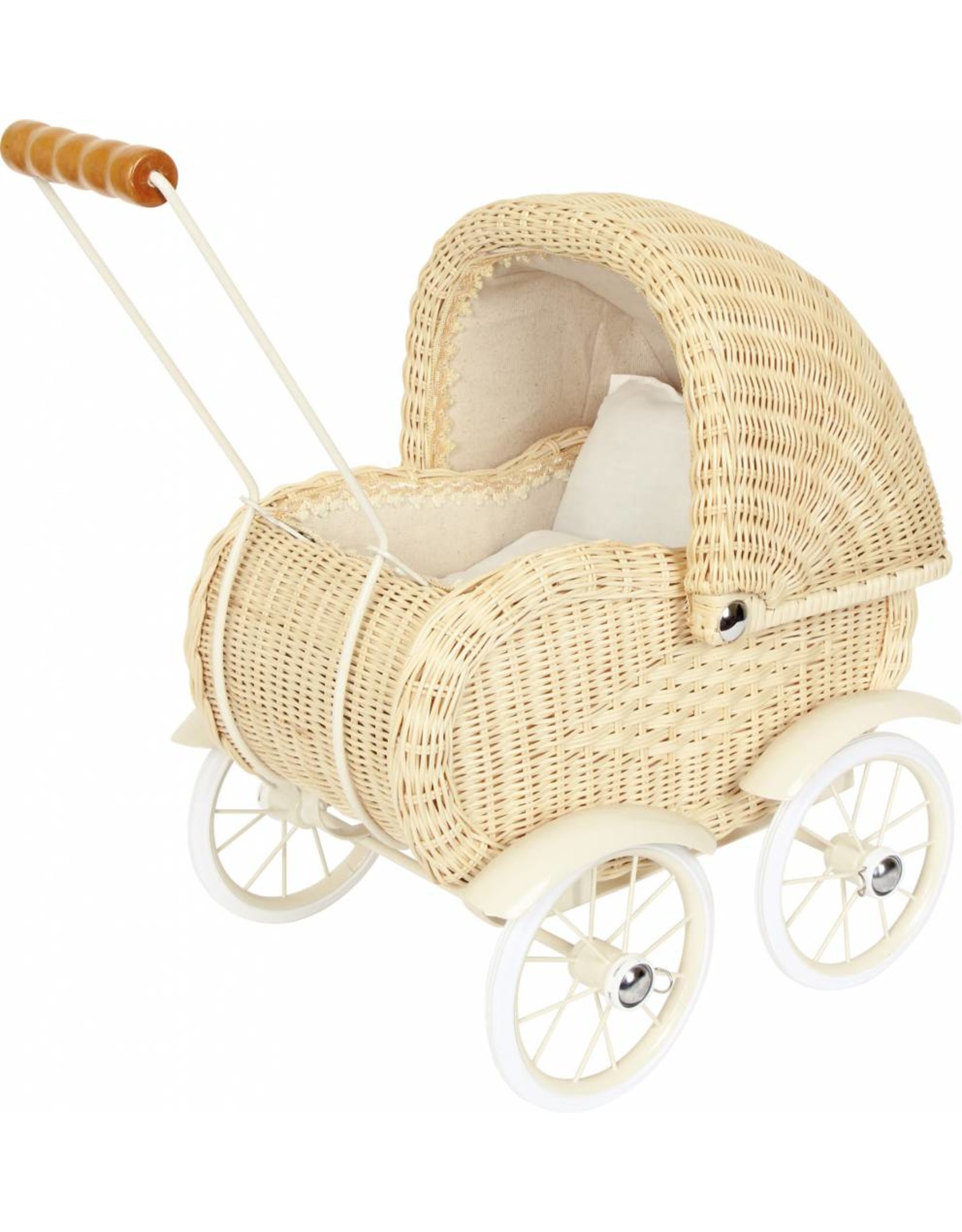 beige pram