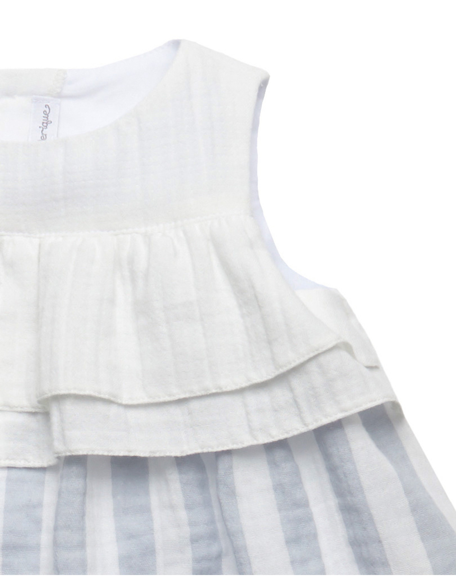 FINA EJERIQUE Grey Stripe Dress