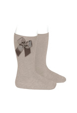 CONDOR Stone Knee Socks with Bow