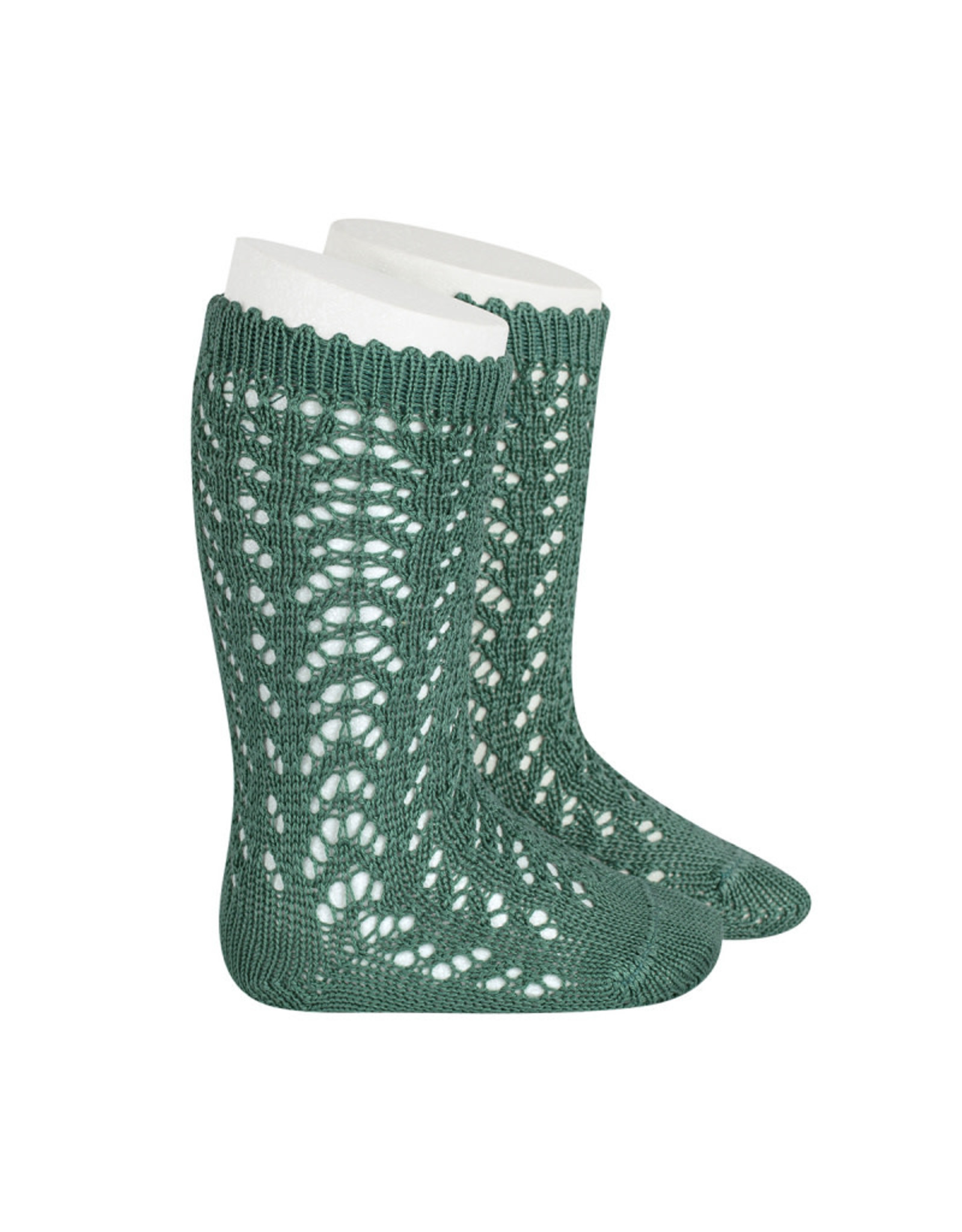 CONDOR Cedar Openwork Knee Socks