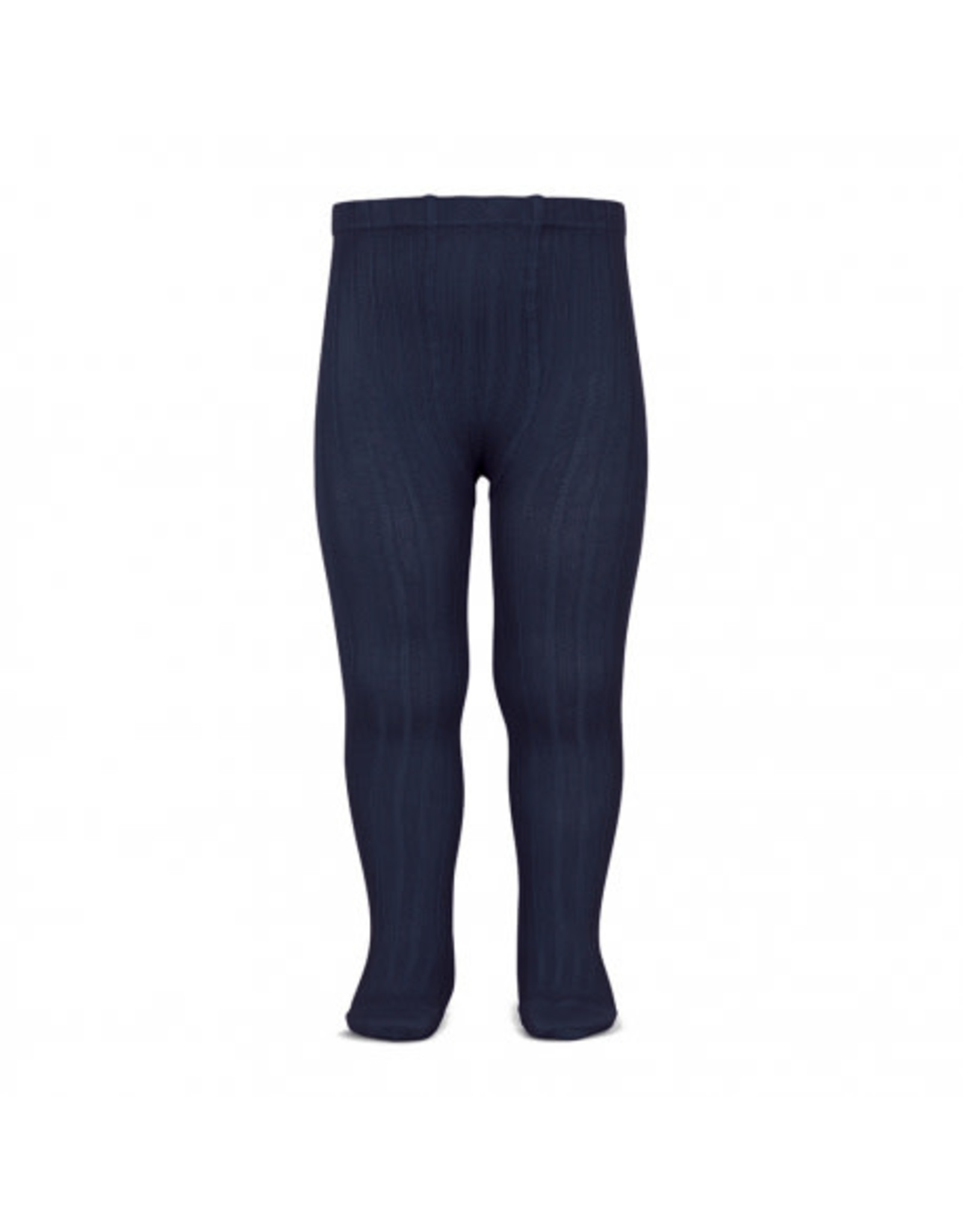 CONDOR Navy Blue Ribbed Tights