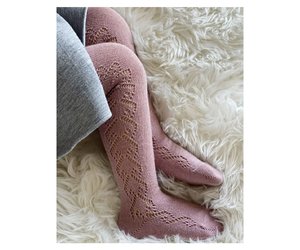 pink wool tights