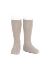 CONDOR Stone Ribbed Knee Socks