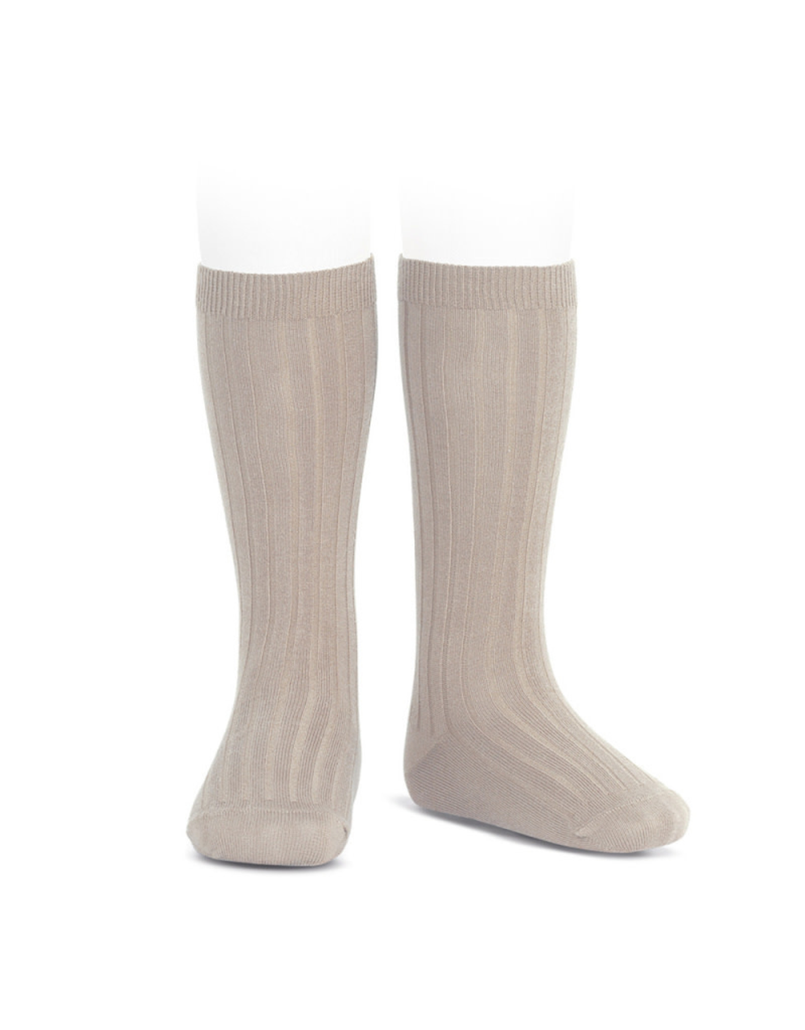 CONDOR Stone Ribbed Knee Socks
