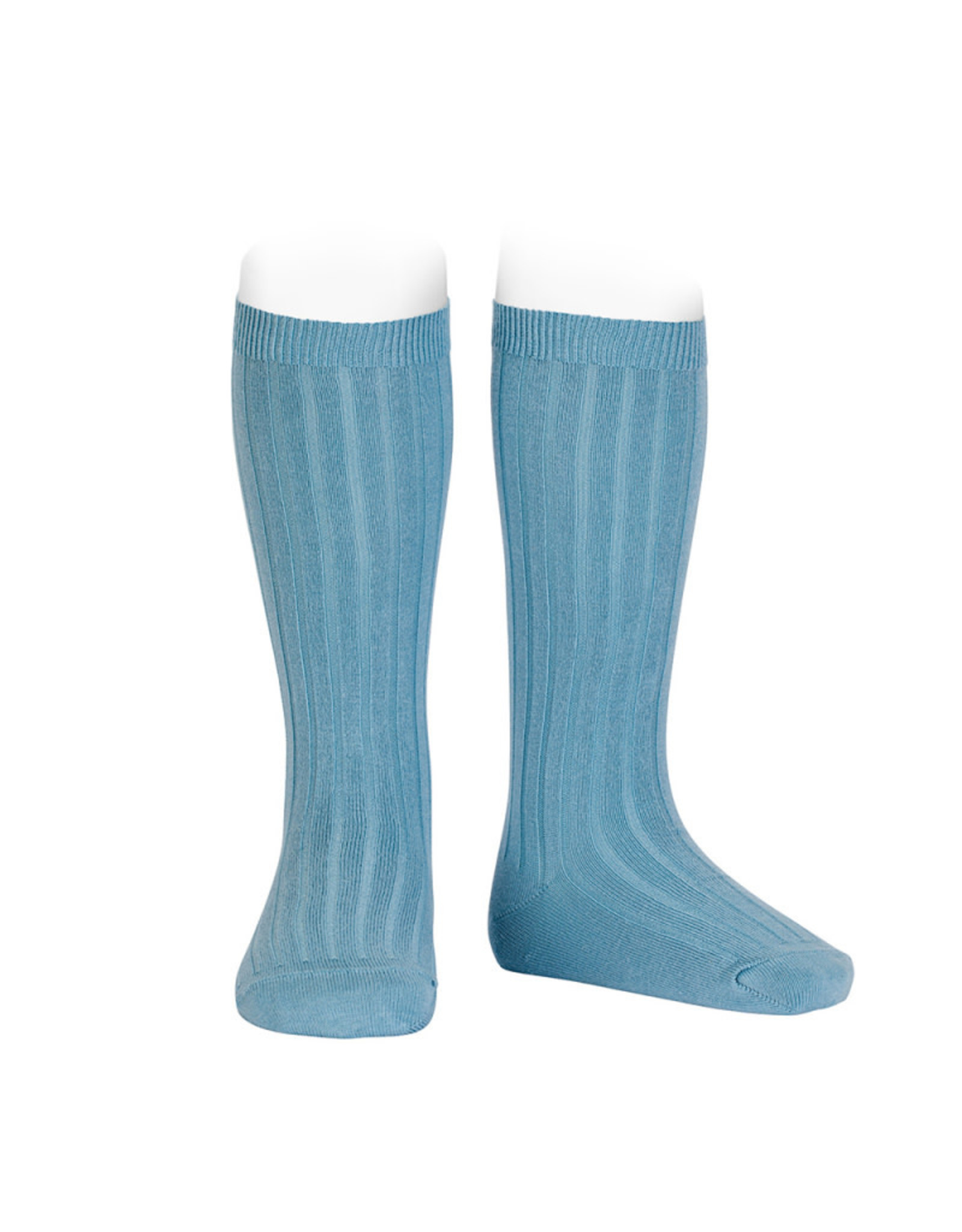 CONDOR Cloud Ribbed Knee Socks