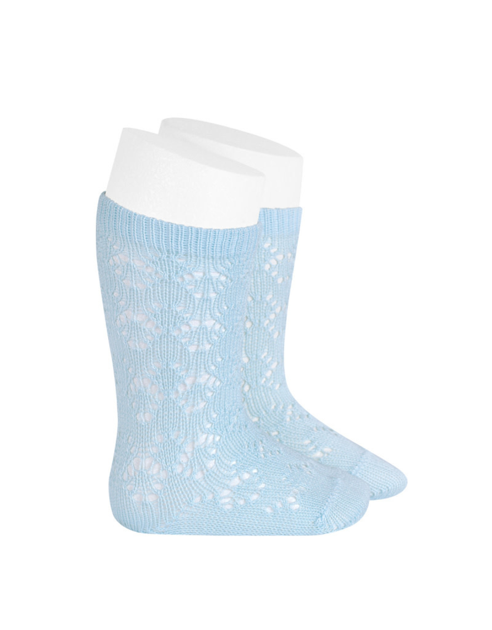 CONDOR Baby Blue Geometric Socks