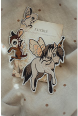 MRS MIGHETTO 3 Pack Patches - Flying Pony, Dear Kid & Bunny