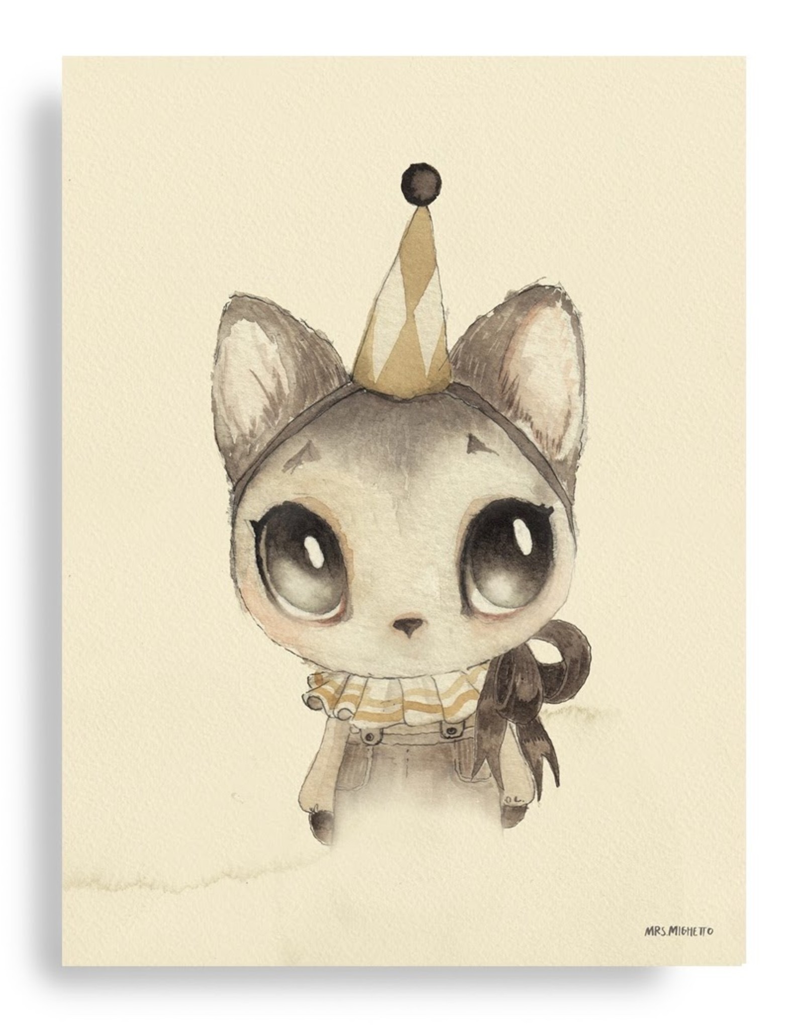 MRS MIGHETTO Dear Meow 50x70 cm