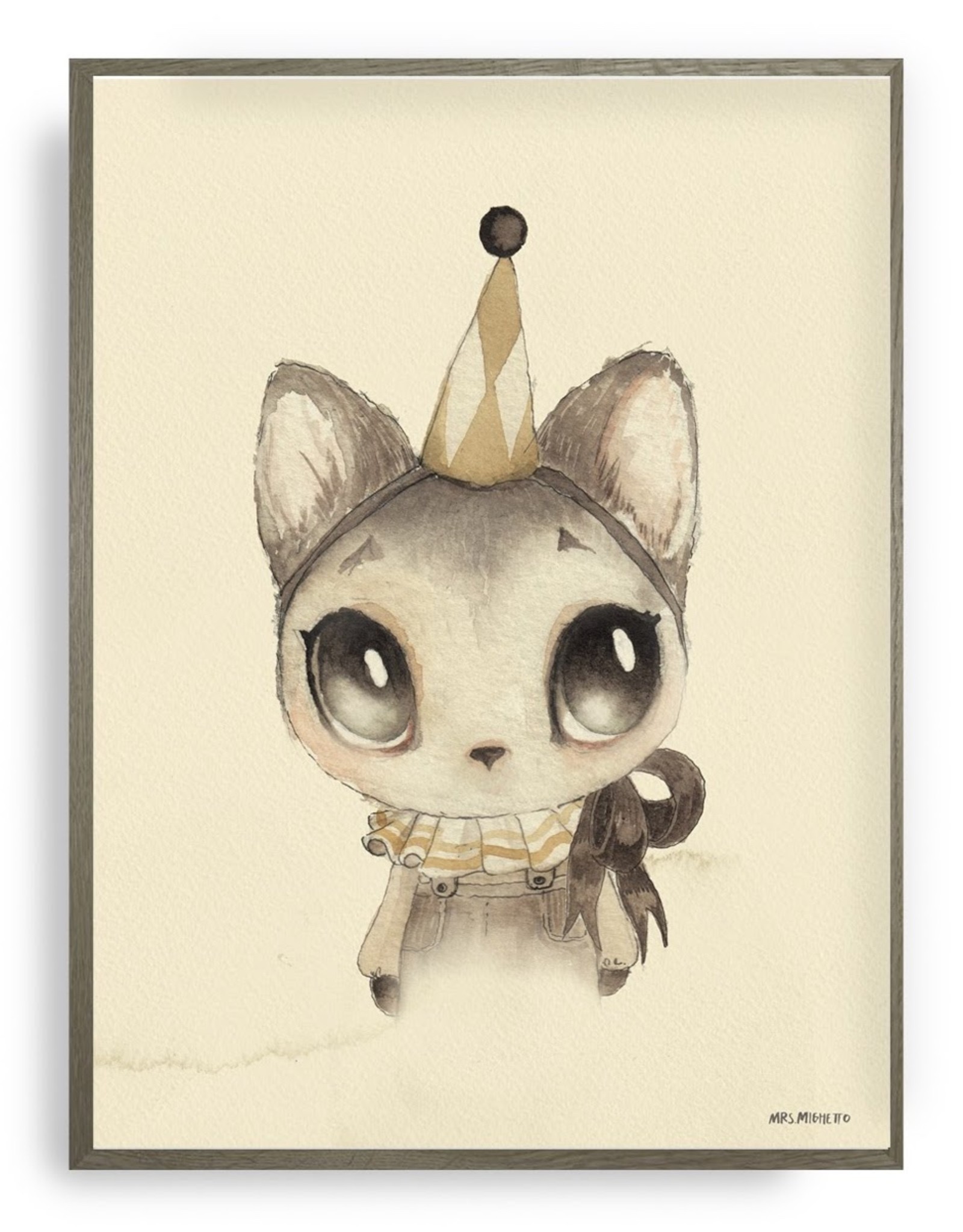 MRS MIGHETTO Dear Meow 50x70 cm