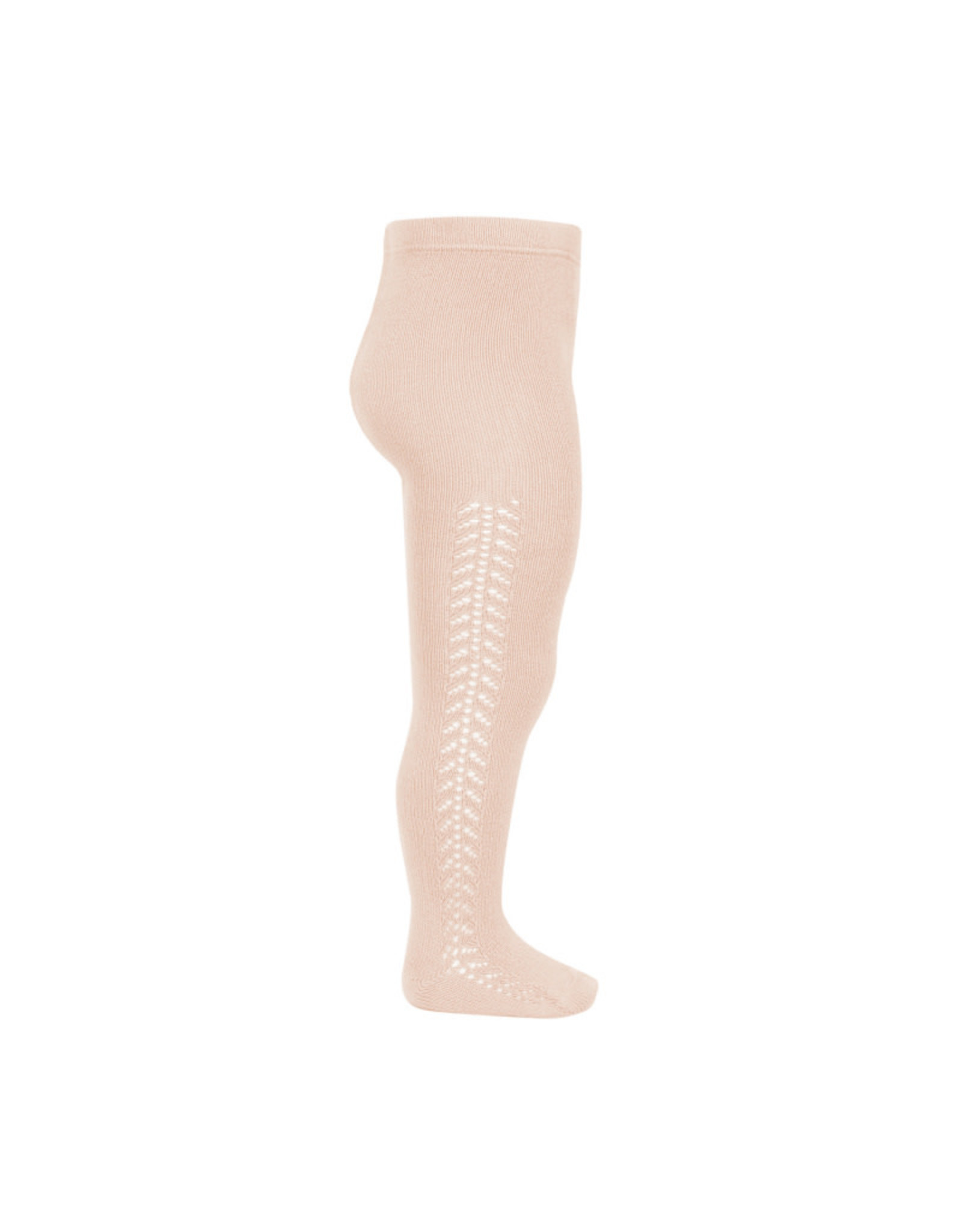 CONDOR Nude Side Openwork Tights