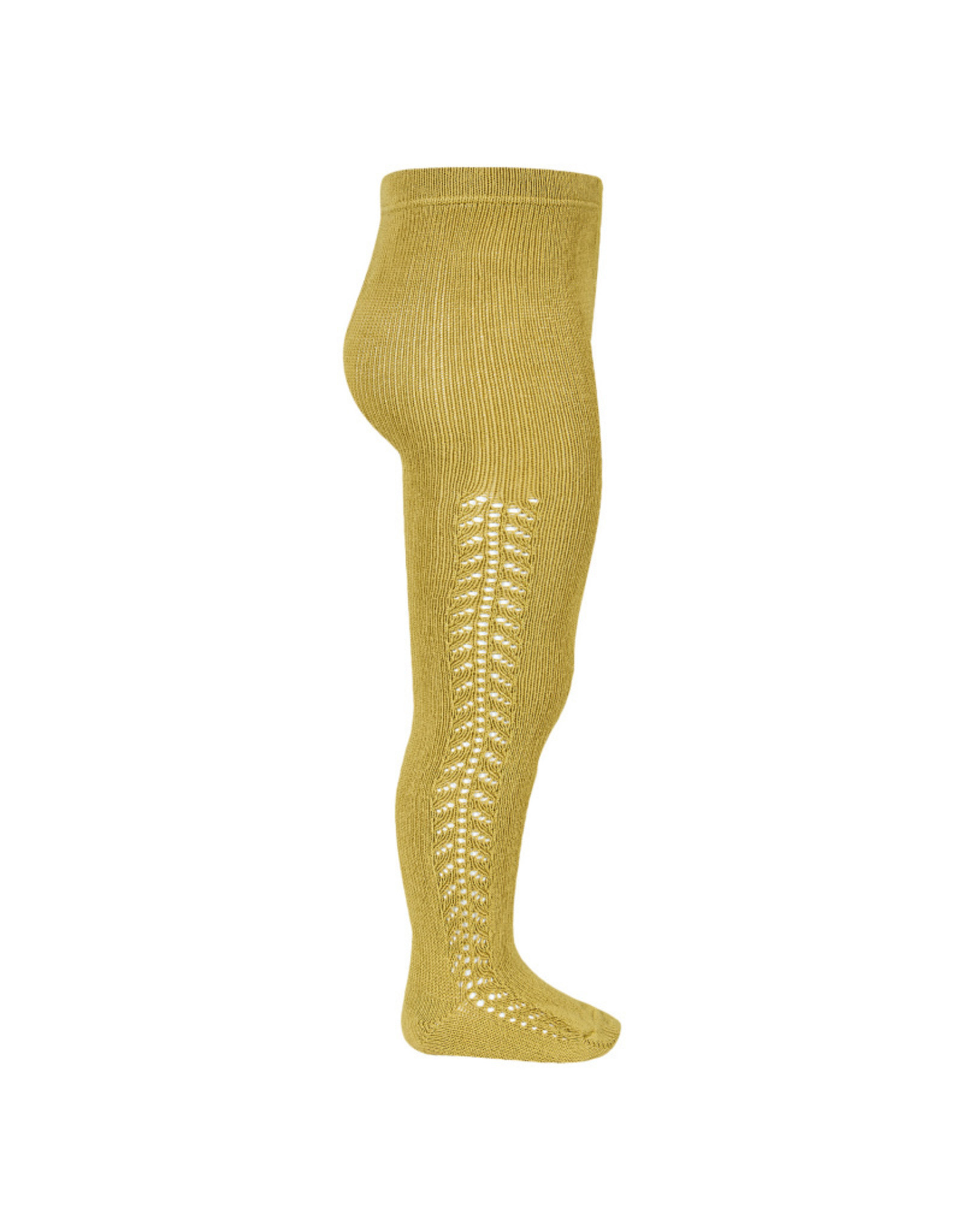 CONDOR Yellow Rib Tights - Devoted Touch