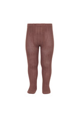 CONDOR Marsala Ribbed Tights