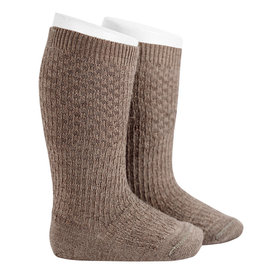 CONDOR Trunk Wool Patterned Knee Socks