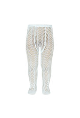 CONDOR Aquamarine Perle Openwork Tights