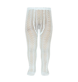 CONDOR Aquamarine Perle Openwork Tights