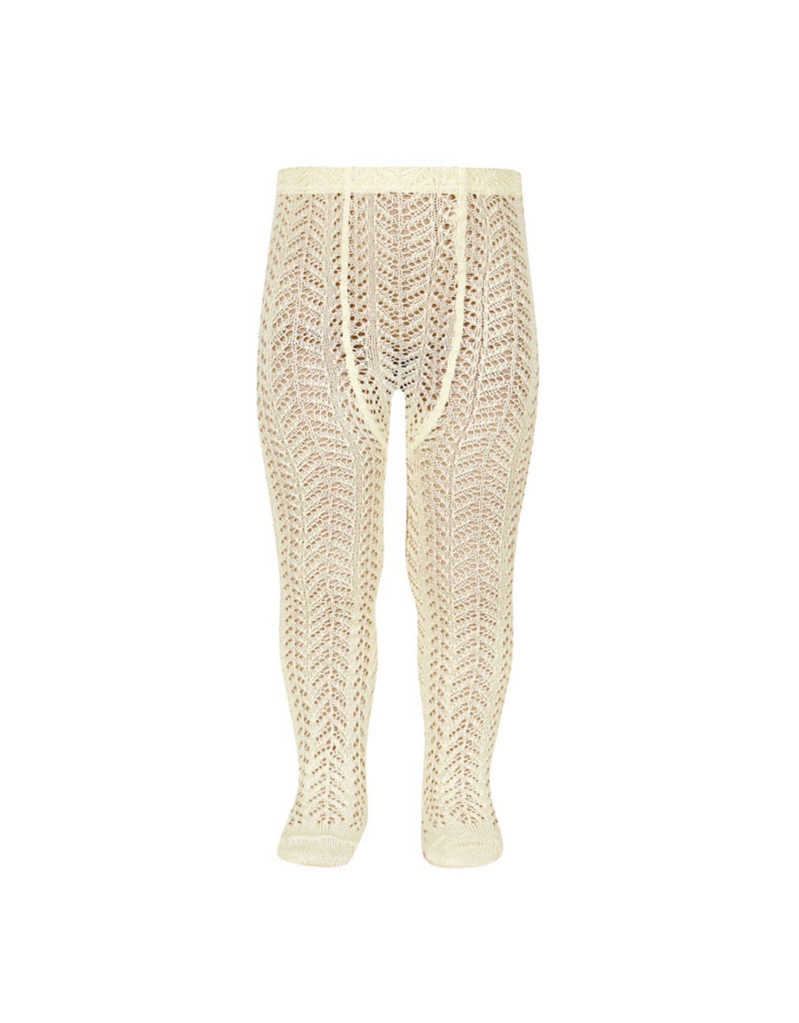 CONDOR Butter Perle Openwork Tights