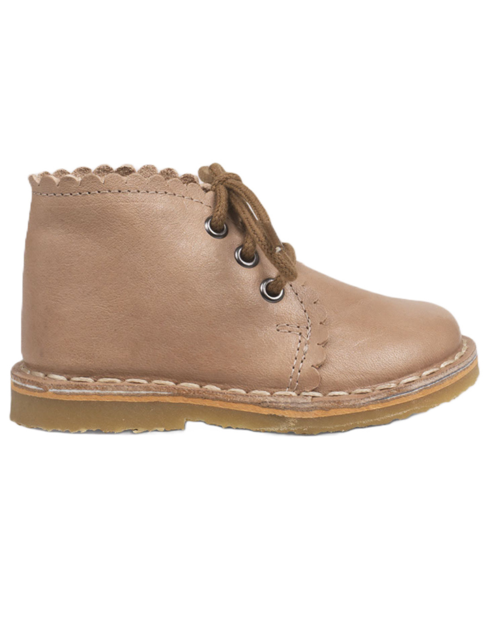 Petit Nord PETIT NORD Latte Scallop Boots